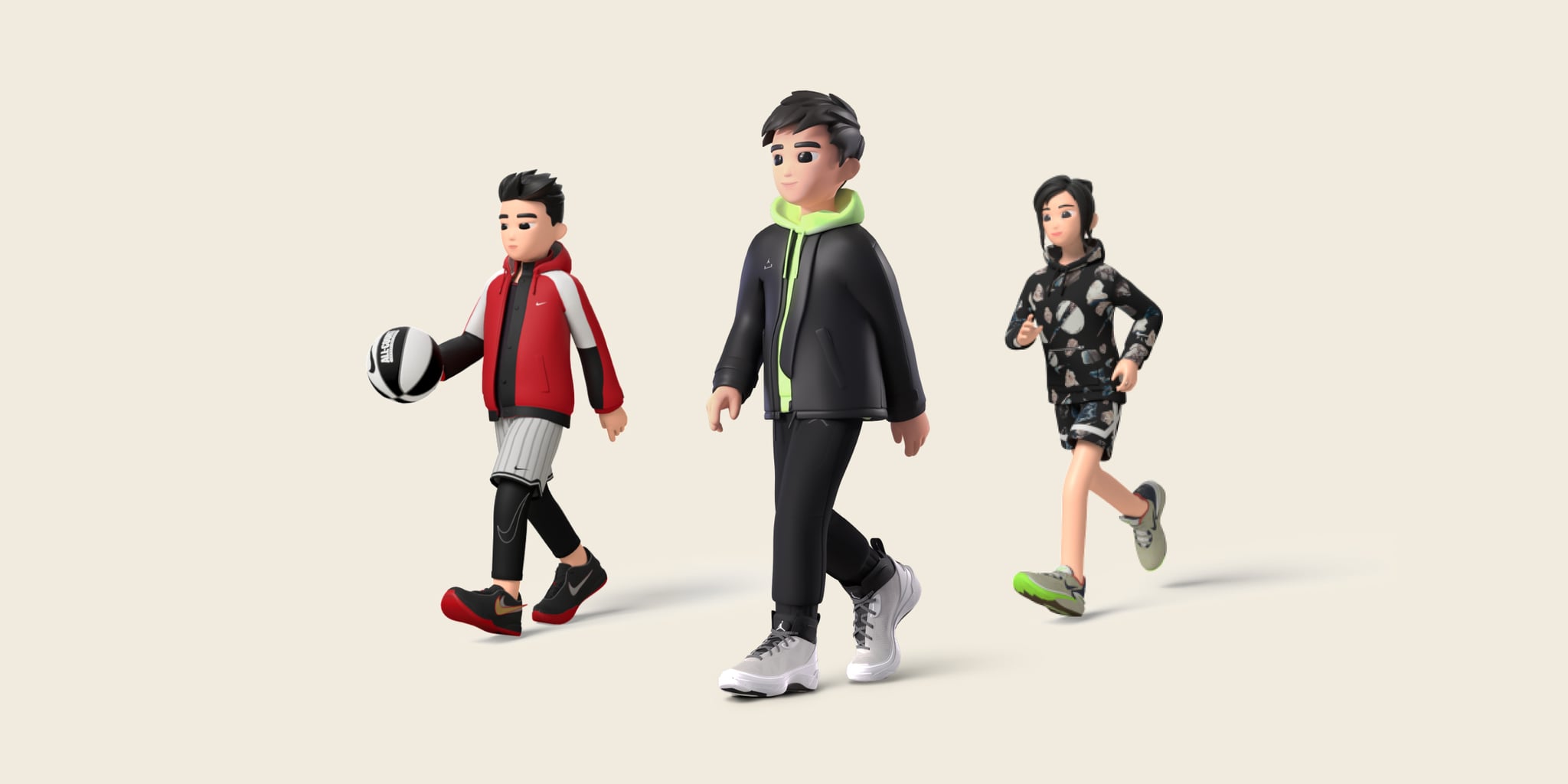 Nike Tmall 3D avatar customization on the membership platform